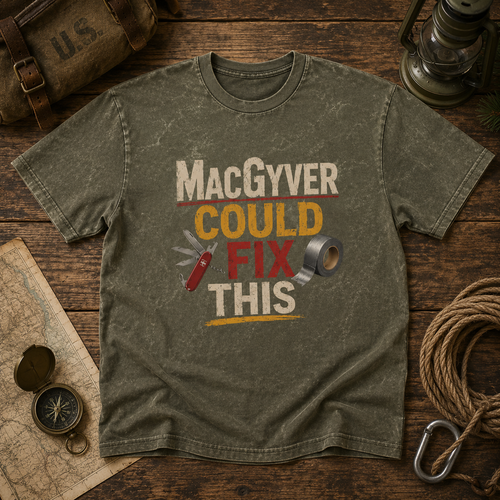 MacGyver Could Fix This Vintage Crewneck Tee