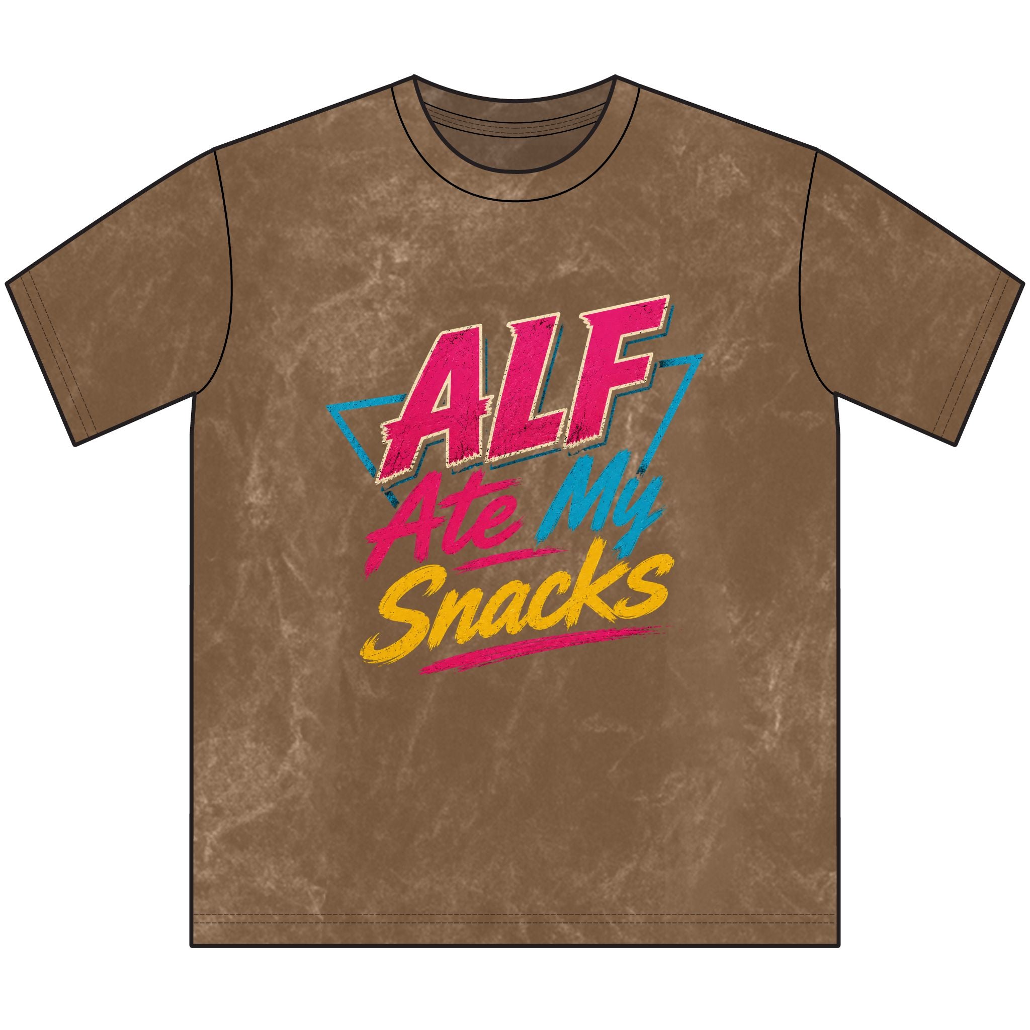 ALF Ate My Snacks Vintage Crewneck Tee