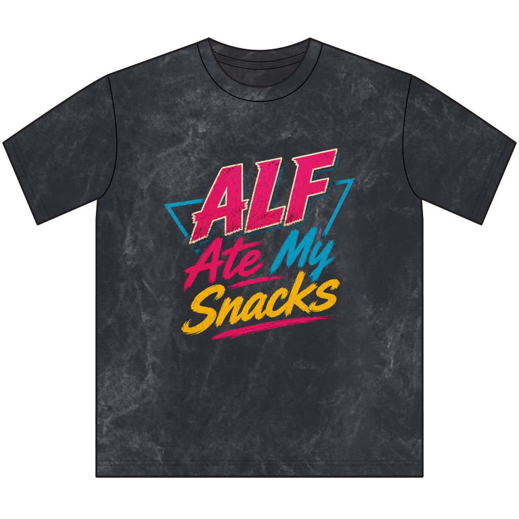 ALF Ate My Snacks Vintage Crewneck Tee