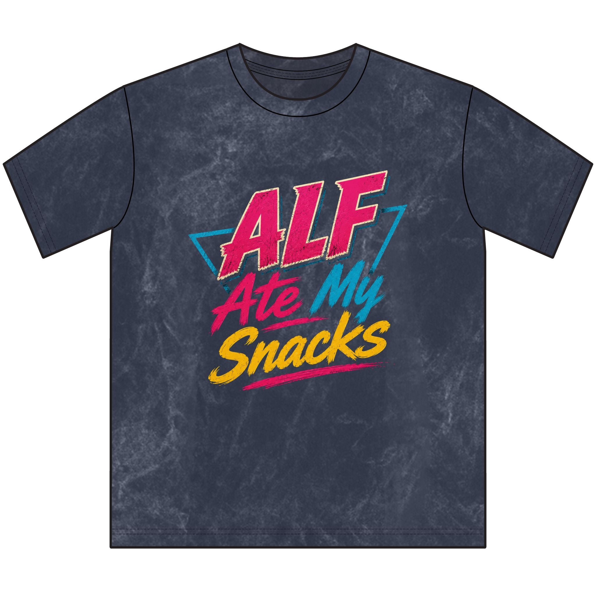 ALF Ate My Snacks Vintage Crewneck Tee